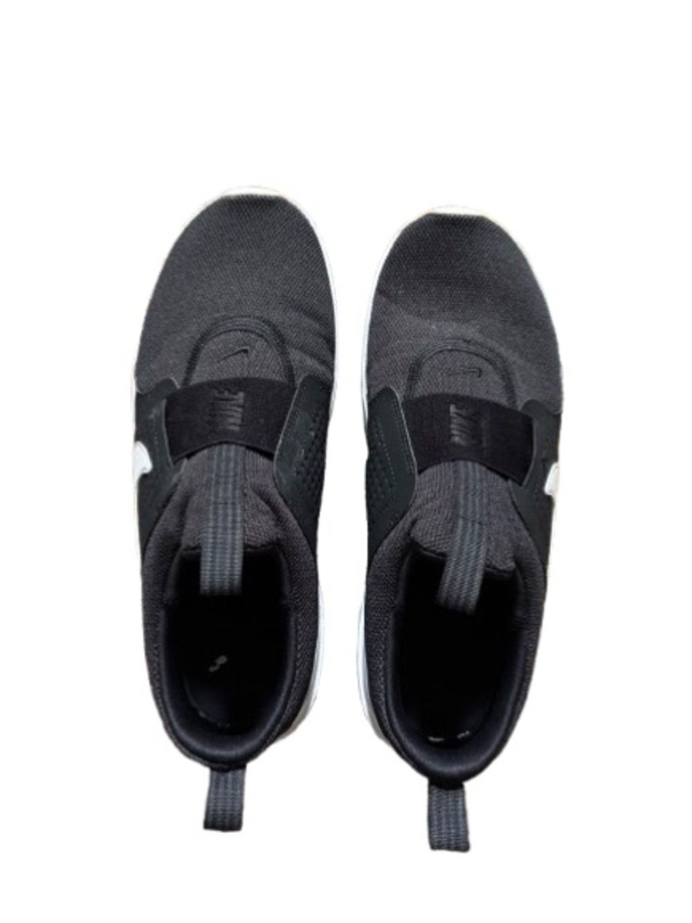 NIKE Black & White Slip-On Sneaker VG2 Women’s 10 Comfort Shoes Sneakers - Picture 5 of 11